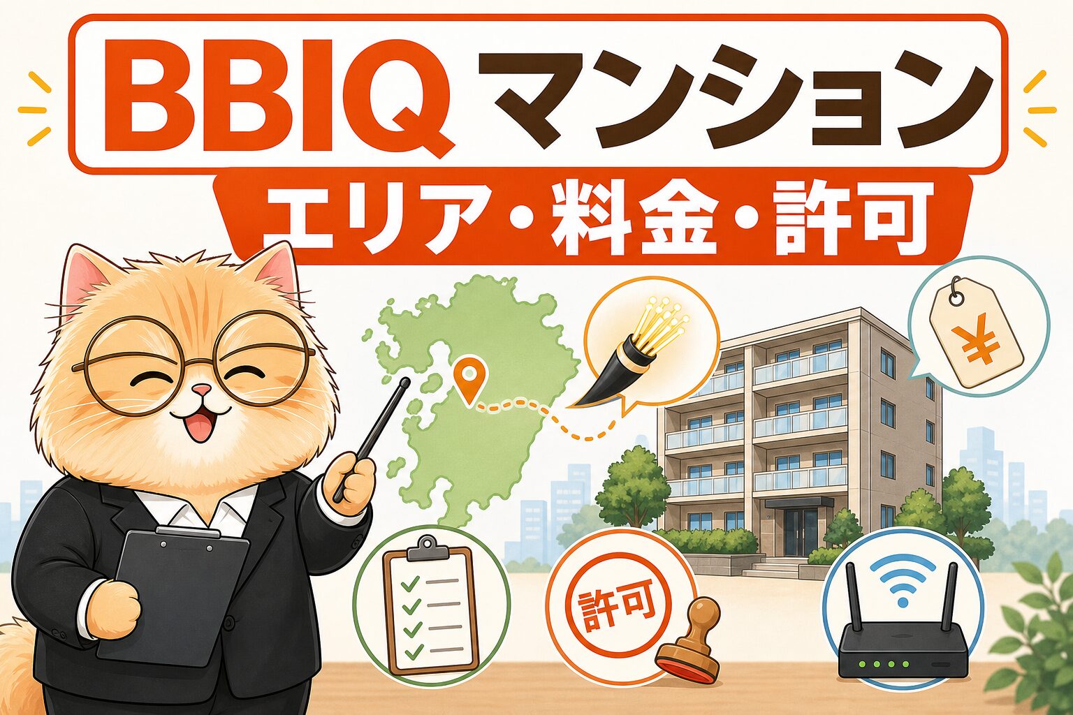 BBIQマンションのエリア・料金・賃貸許可を確認する