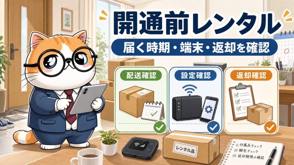 ソフトバンク光の開通前レンタルで工事待ち期間のネット空白を防ぐ