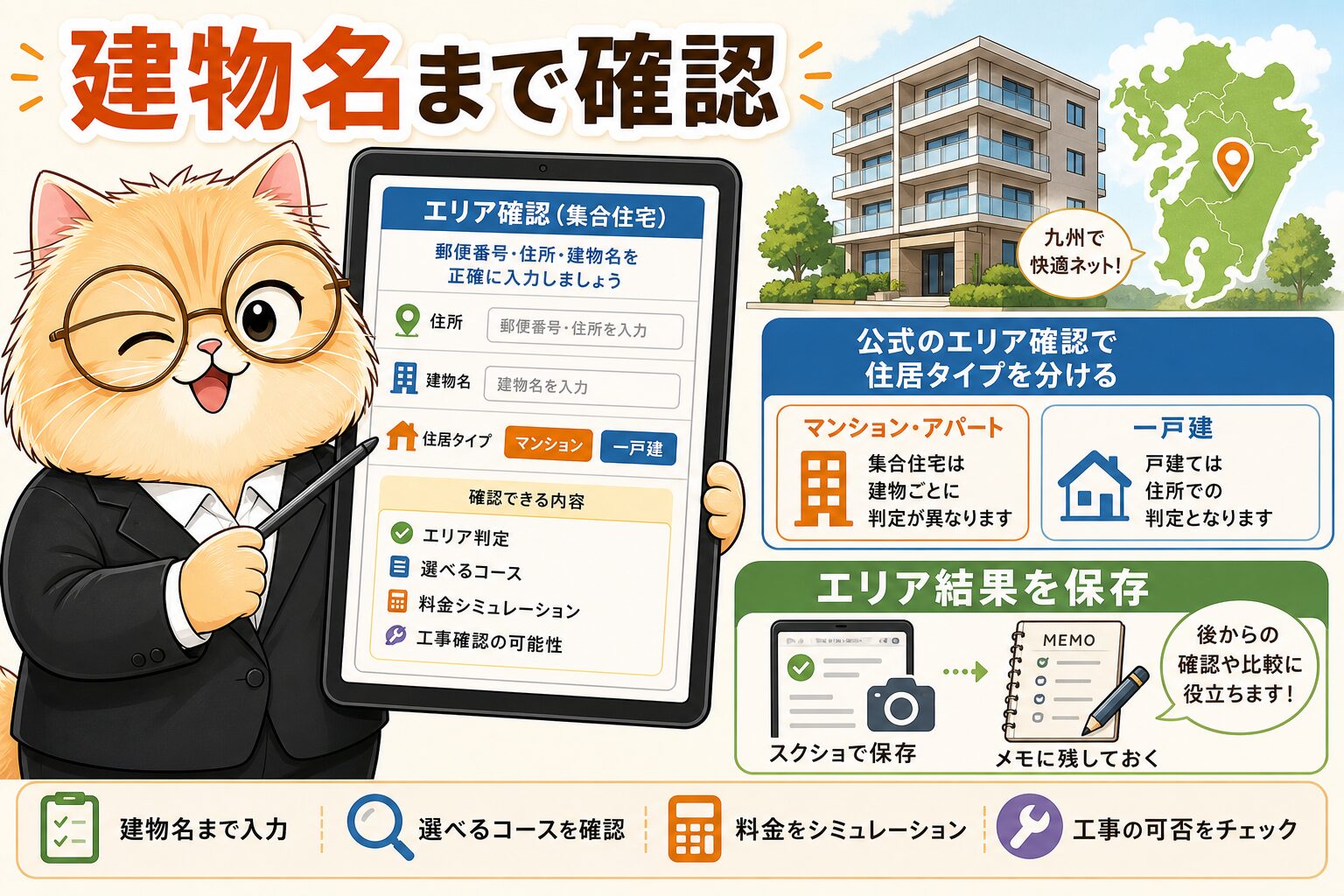 BBIQマンションのエリア確認は集合住宅と建物名で確認する