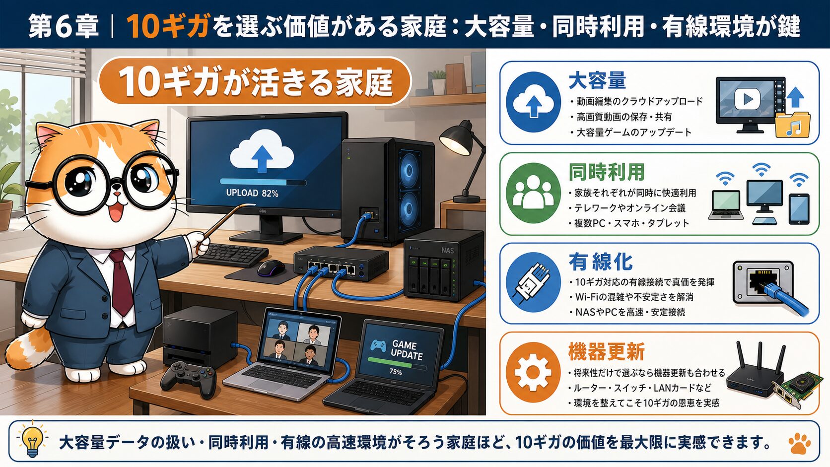 ドコモ光10ギガを選ぶ価値がある家庭の条件