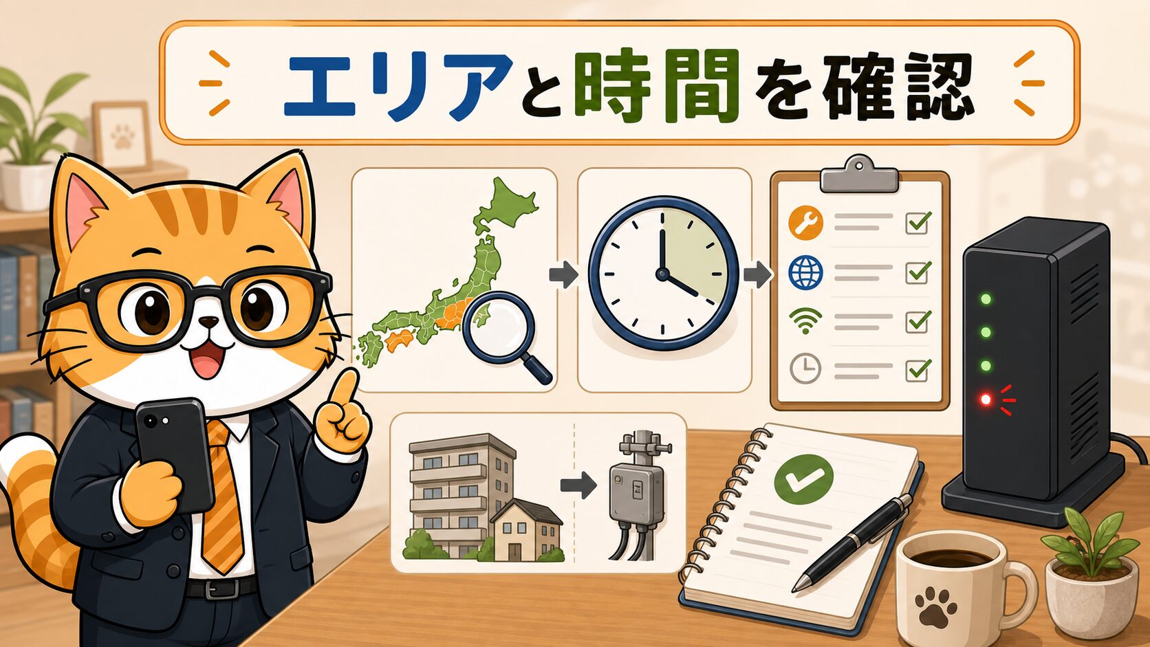 NURO光の障害メンテナンス情報を確認する順番