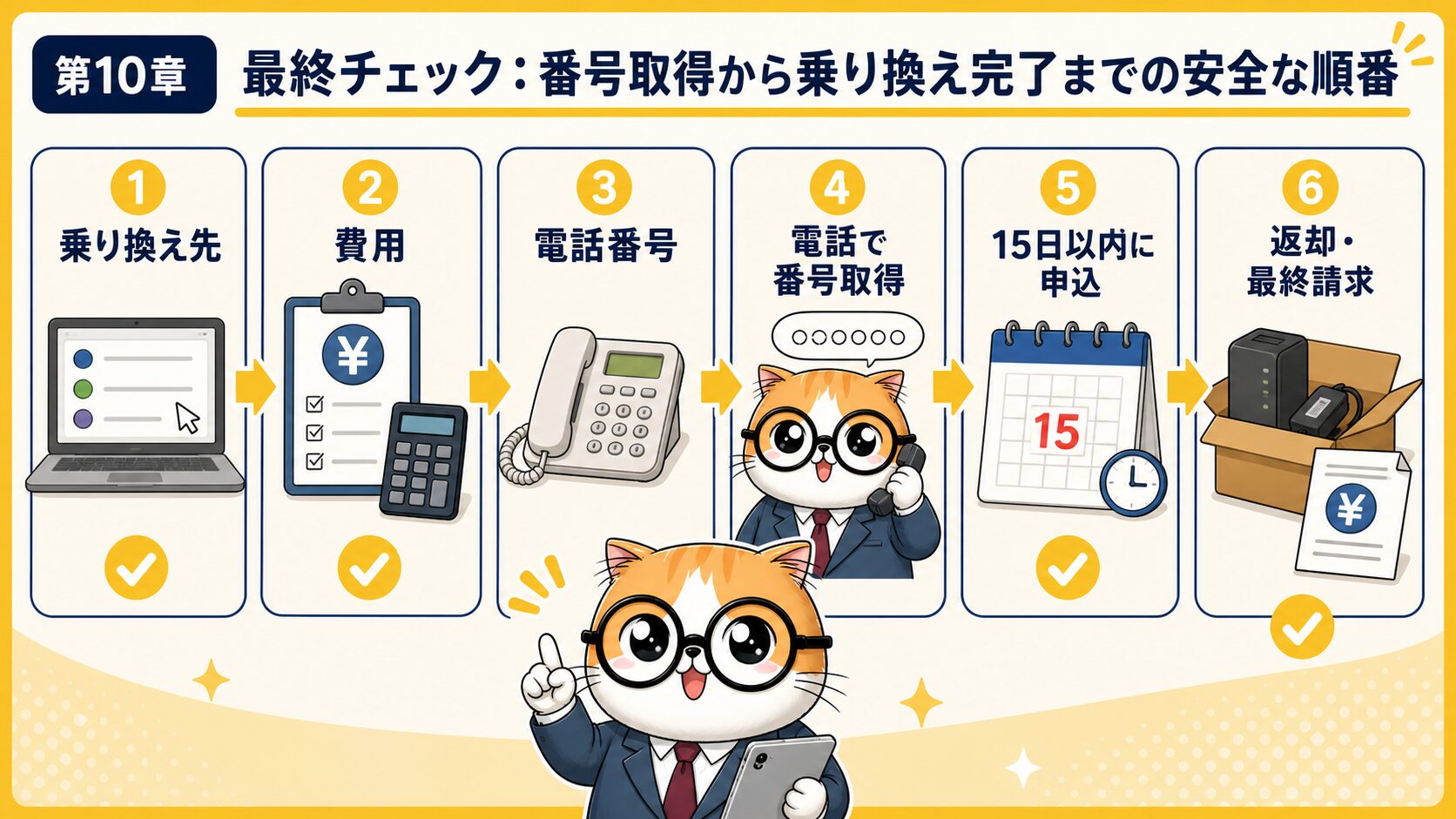 ソフトバンク光の事業者変更承諾番号で損しない最終チェック