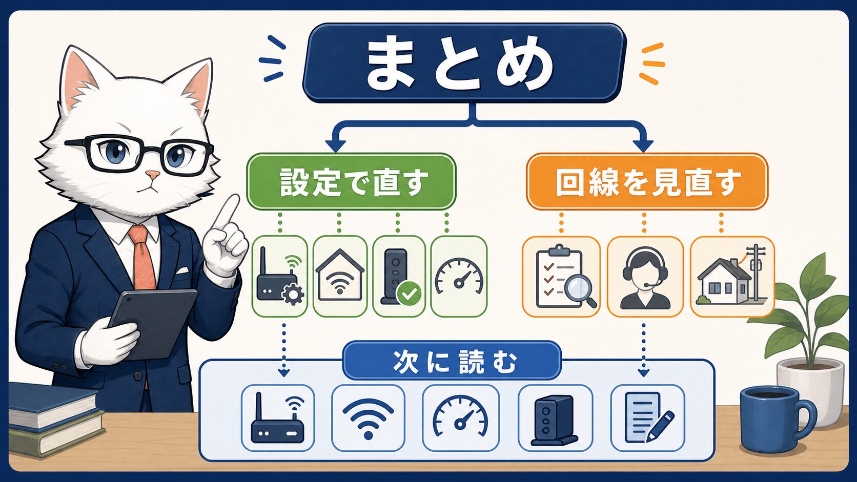 NURO光のブリッジモード設定で直る問題と回線見直しへ進む問題のまとめ
